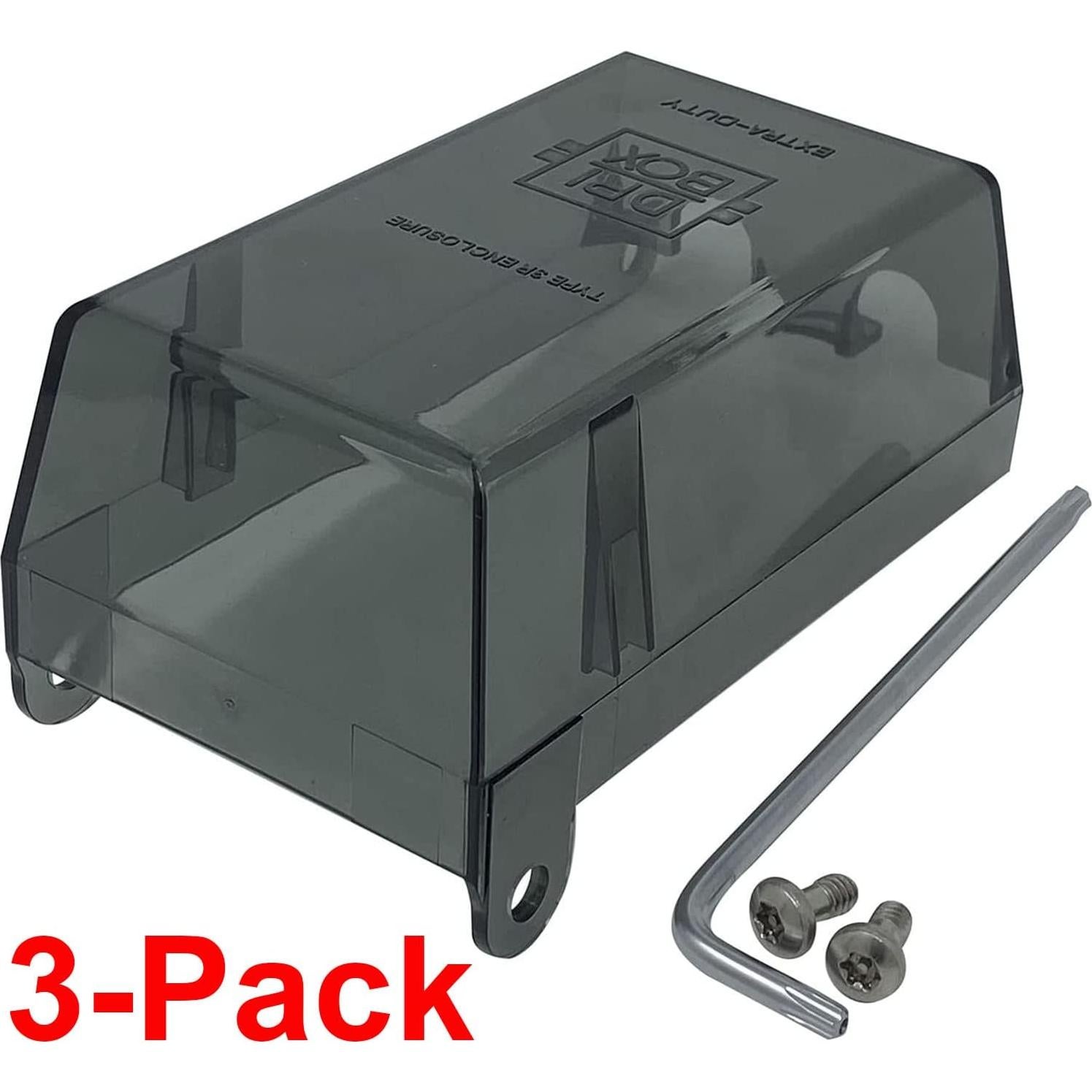 Kit de Cubierta a Prueba de Climas Dri-Box iMBAPrice 3 Unidades