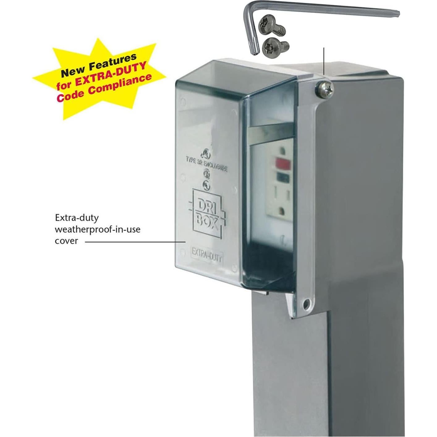 Kit de Cubierta a Prueba de Climas Dri-Box iMBAPrice 3 Unidades