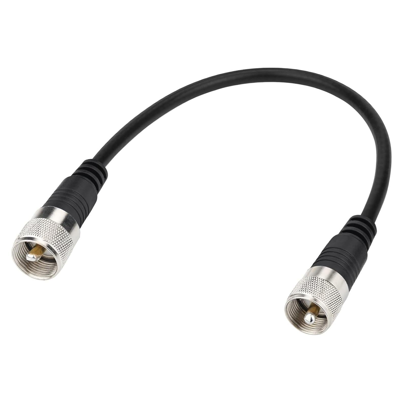 Cable Coaxial RG8X Ullnosoo 0.30m UHF PL259 Macho a Macho