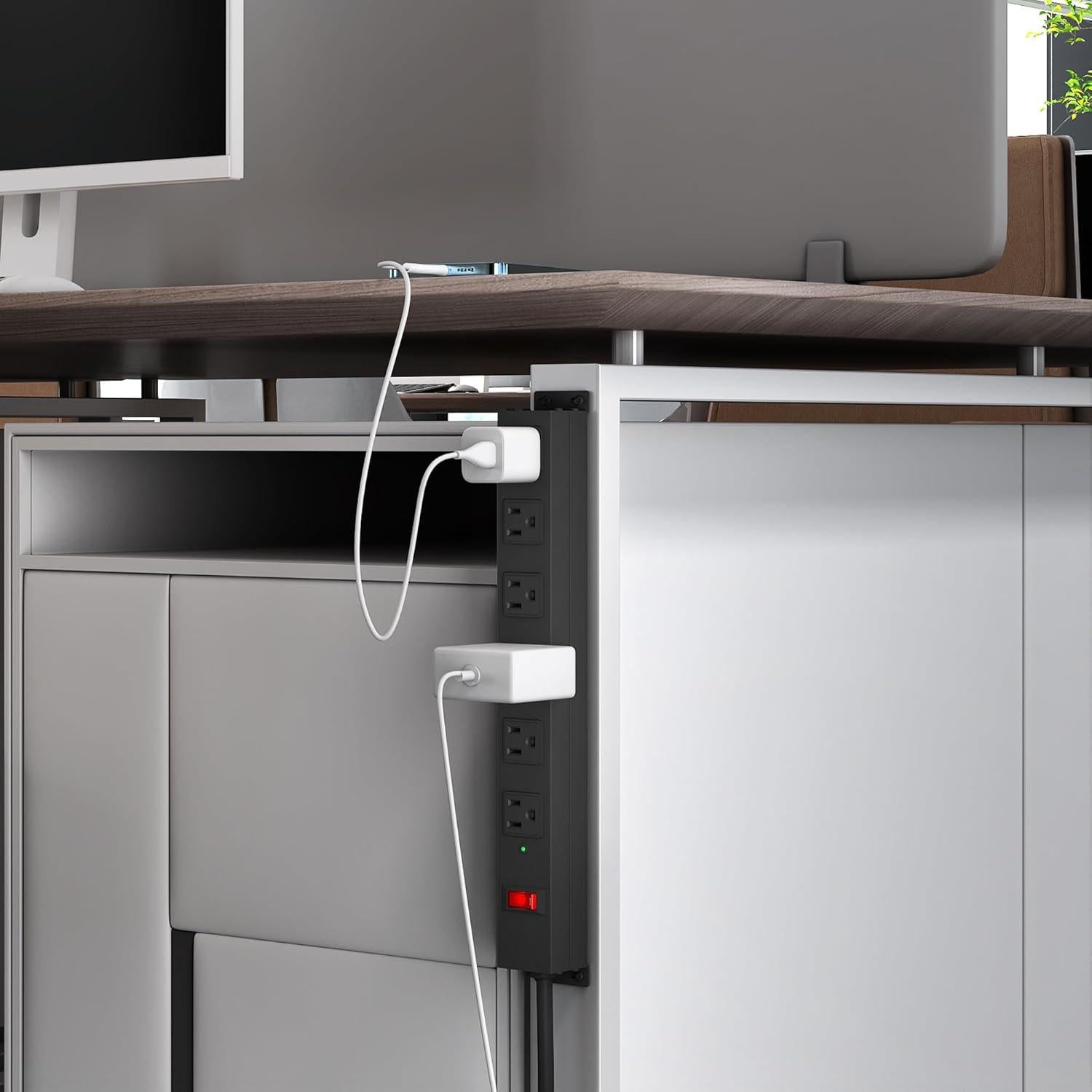 Regleta de Alimentación CFMASTER 6 Tomacorrientes 1.83m Metal