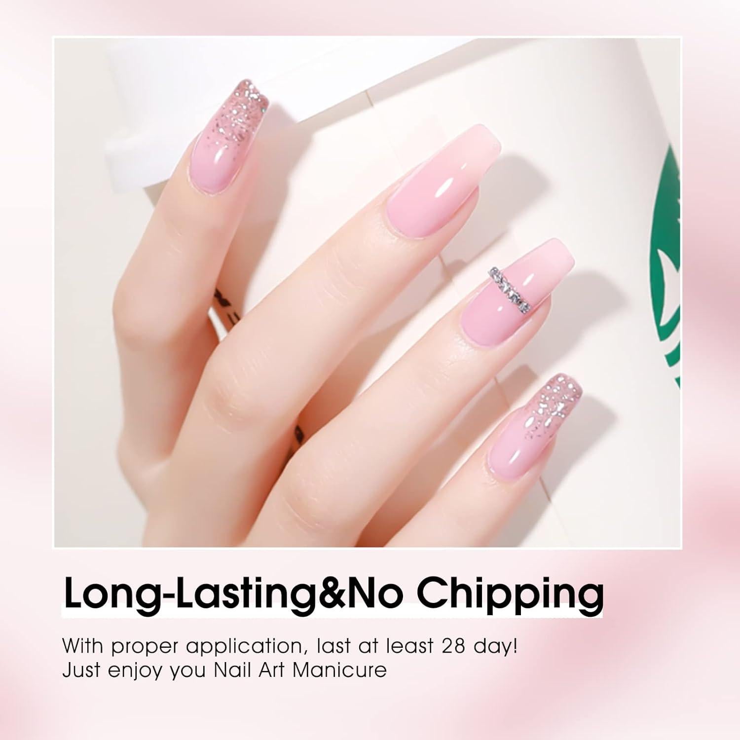 Esmalte de Uñas en Gel VENALISA 12ml Rosa Nude Soak Off