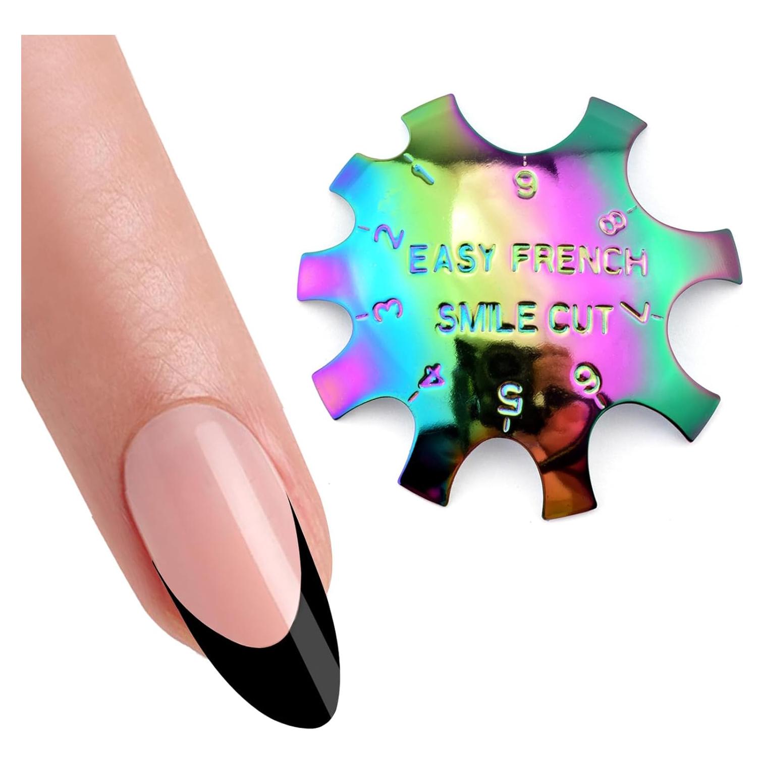 Cortador de Uñas Profesional Honey Joy Arcoíris 1-9 Tamaños