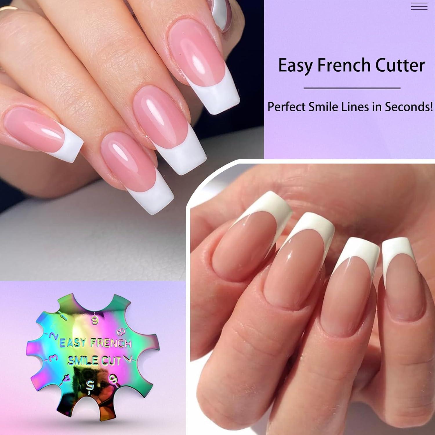 Cortador de Uñas Profesional Honey Joy Arcoíris 1-9 Tamaños