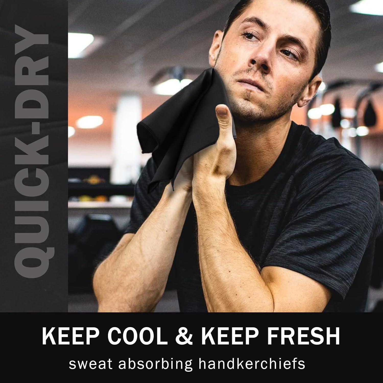 Paños de Microfibra GREATEE para Gimnasio 30x30 cm - 5 Pcs