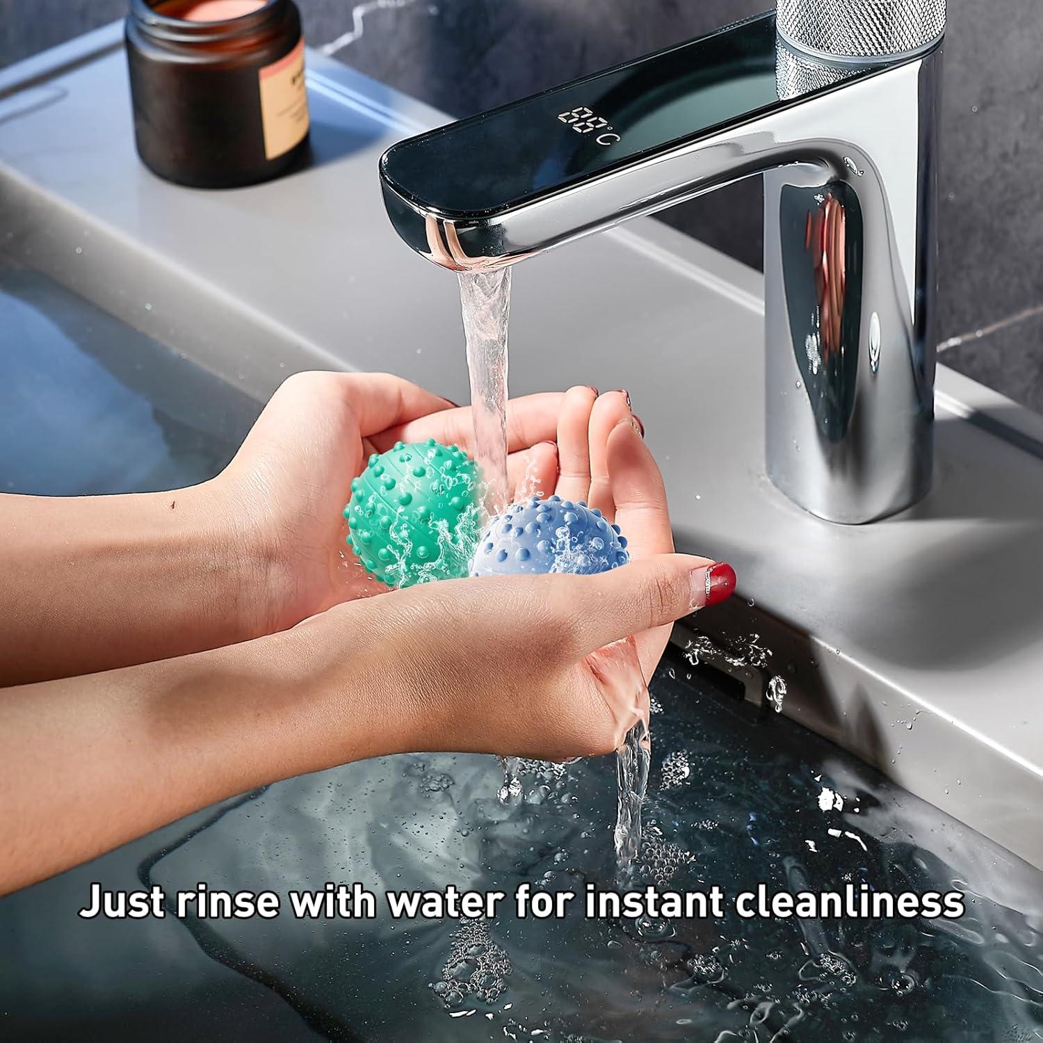 Bolas de Masaje Espinosas HSOOVZN 4 Pcs 4.83 cm Alivio Dolor