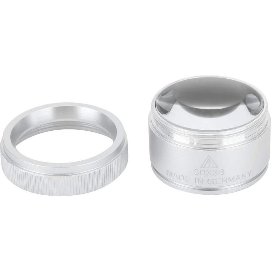 Lupa de Aumento 30X Cosiki Plata para Joyería y Antigüedades