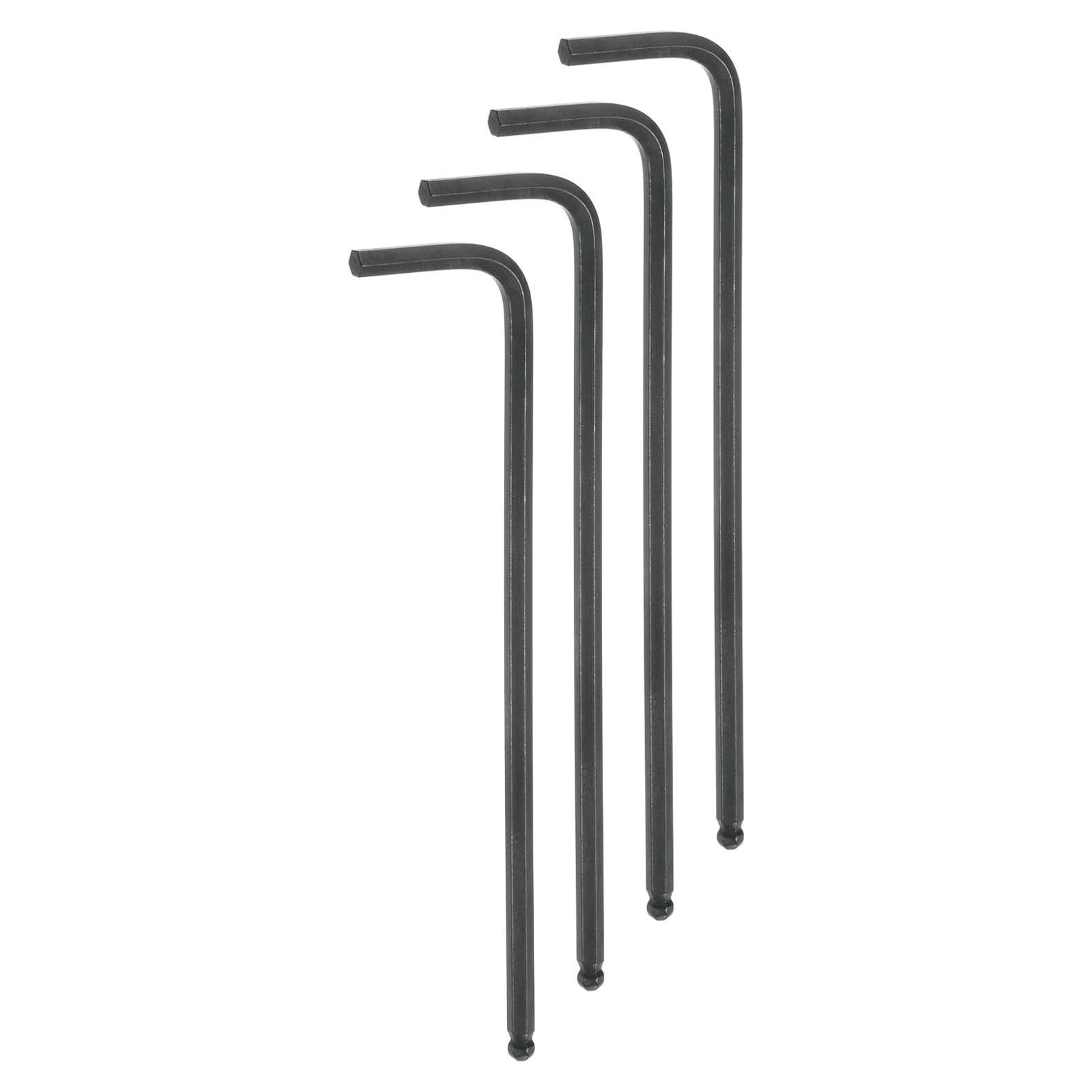 Juego de Llaves Allen HARFINGTON 4 Piezas Punta Esférica 1/8"