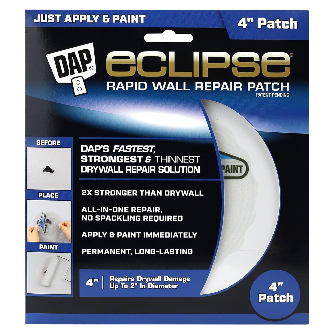 Parche de Reparación DAP Eclipse 10.16 cm para Paredes