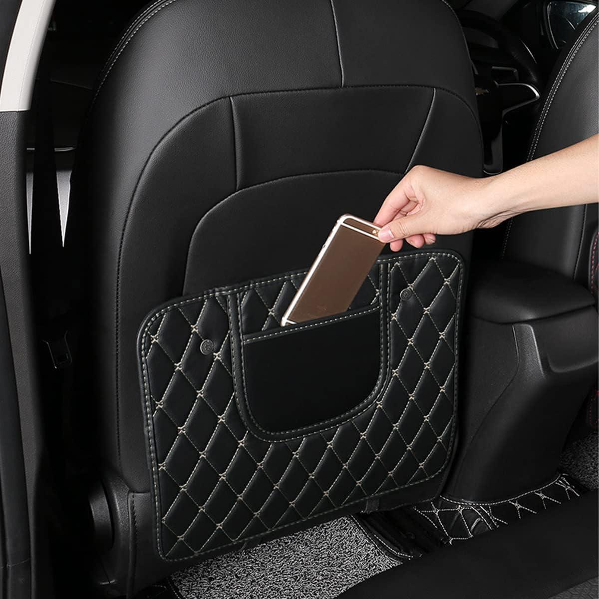 Mats de Patada para Auto Zipelo Beige - Protector de Respaldo PVC