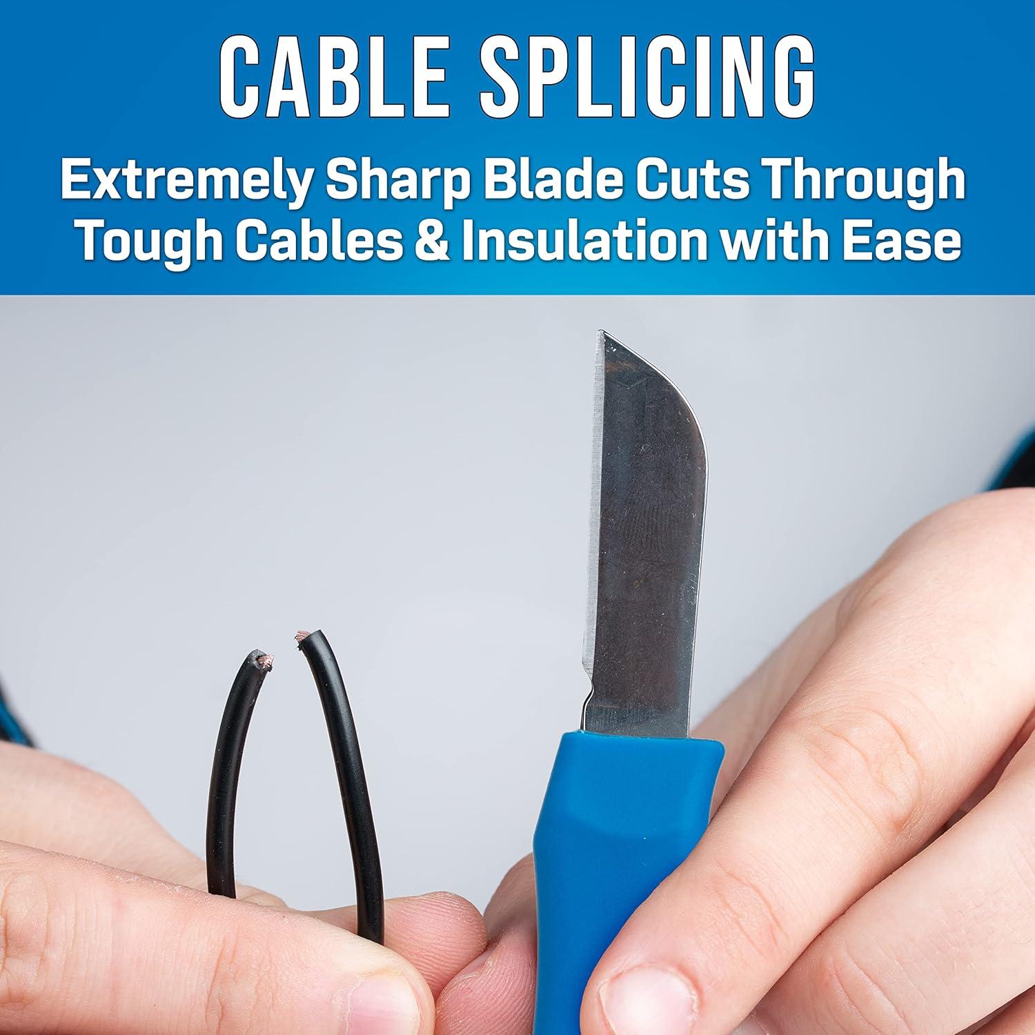 Kit de Empalmes 3 Piezas Jonard TK-400 con Cuchillo y Tijeras