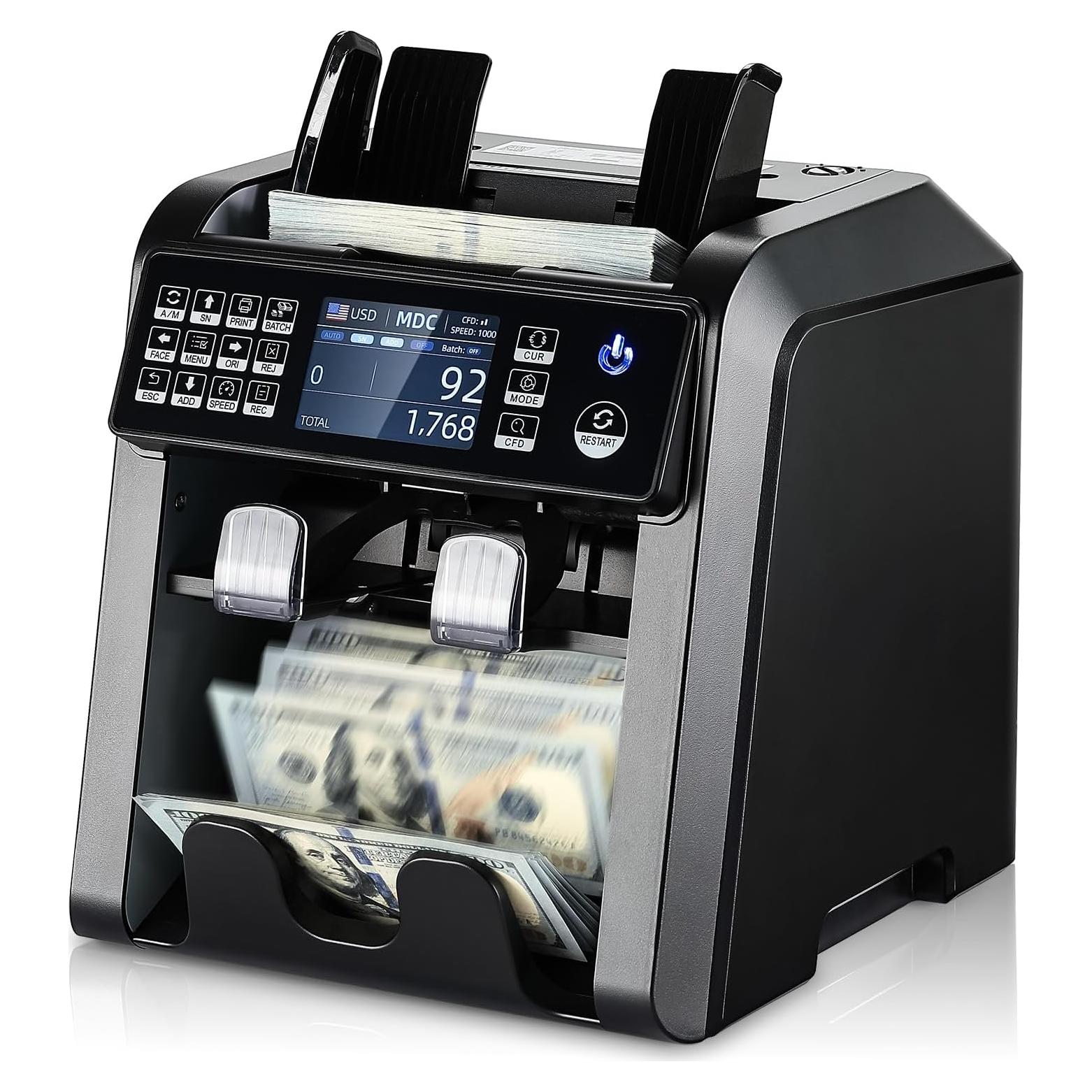 Contadora de Dinero MUNBYN IMC08 Dual Denominación Mixta