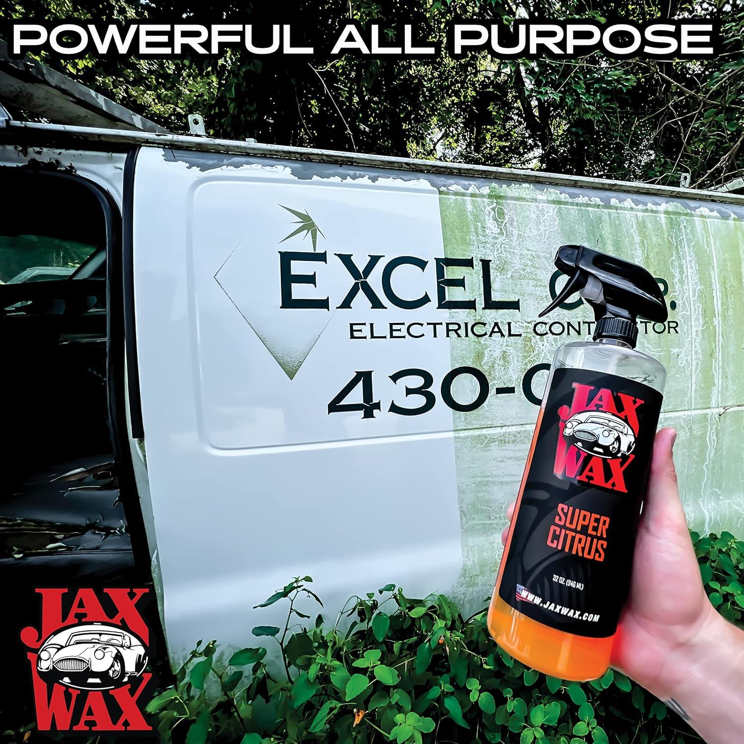 Limpiador Multiusos Jax Wax Super Citrus 946ml - Spray para Autos