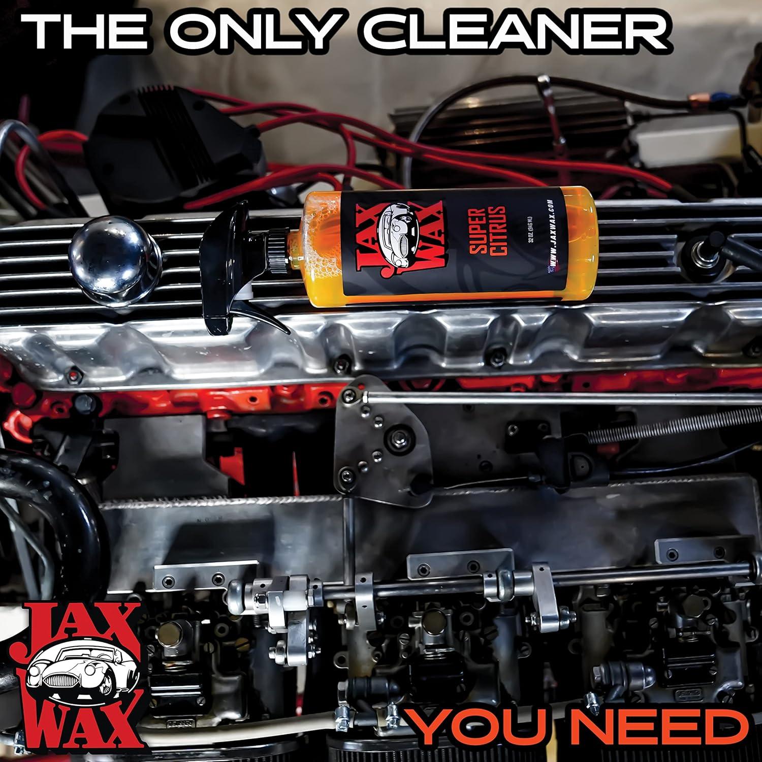 Limpiador Multiusos Jax Wax Super Citrus 946ml - Spray para Autos