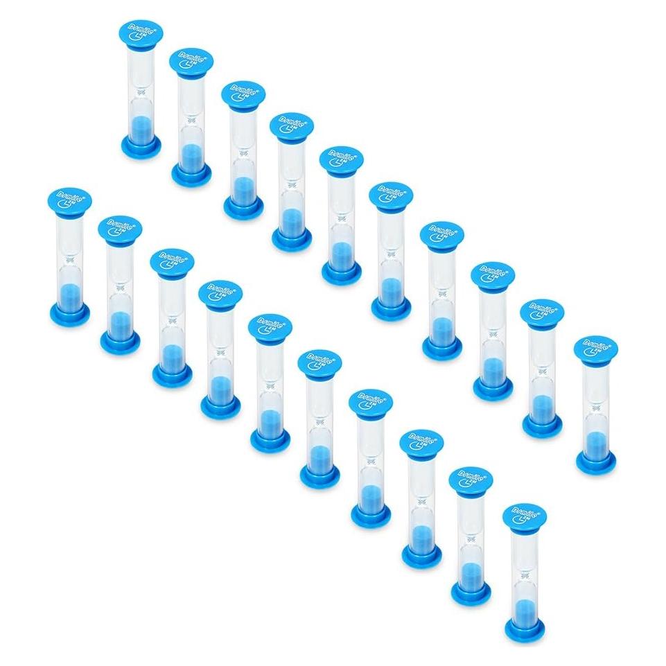 Temporizador de Arena Dsmile 2 Minutos Set de 20 Plástico