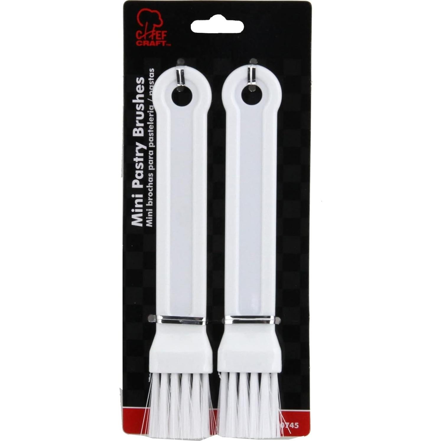 Brocha de Pastelería Mini Chef Craft 18 cm Set 2 Piezas
