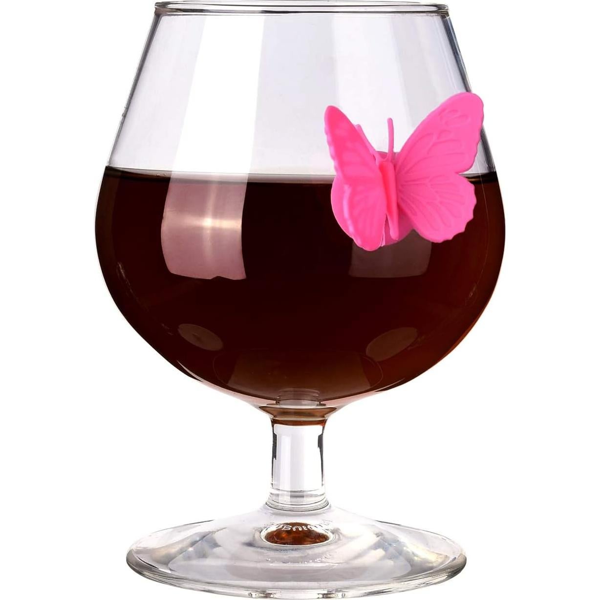 Conjunto de 10 Marcadores de Copas de Vino ALYC Silicona