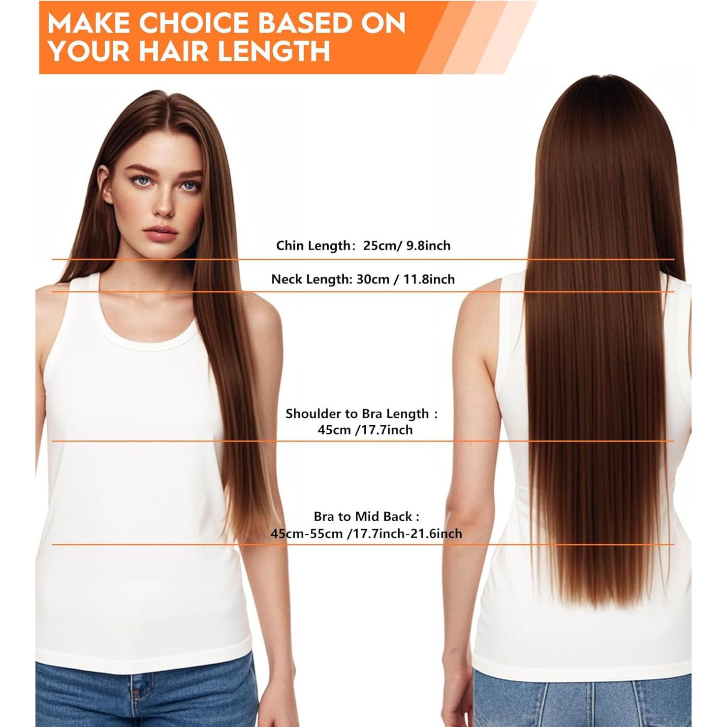 Rizadores de Cabello Sin Calor YEVYO 30cm 40 Piezas 4 Colores