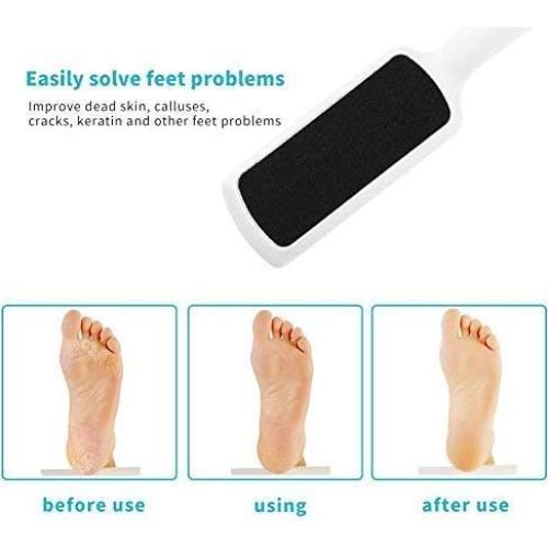 Lima para Pies CAPSPACE - Paquete de 3 Exfoliadores Profesionales