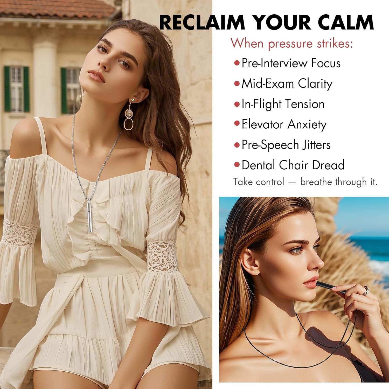 Collar de Respiración Anti Fumar AD ADASTONE - Alivio de Ansiedad