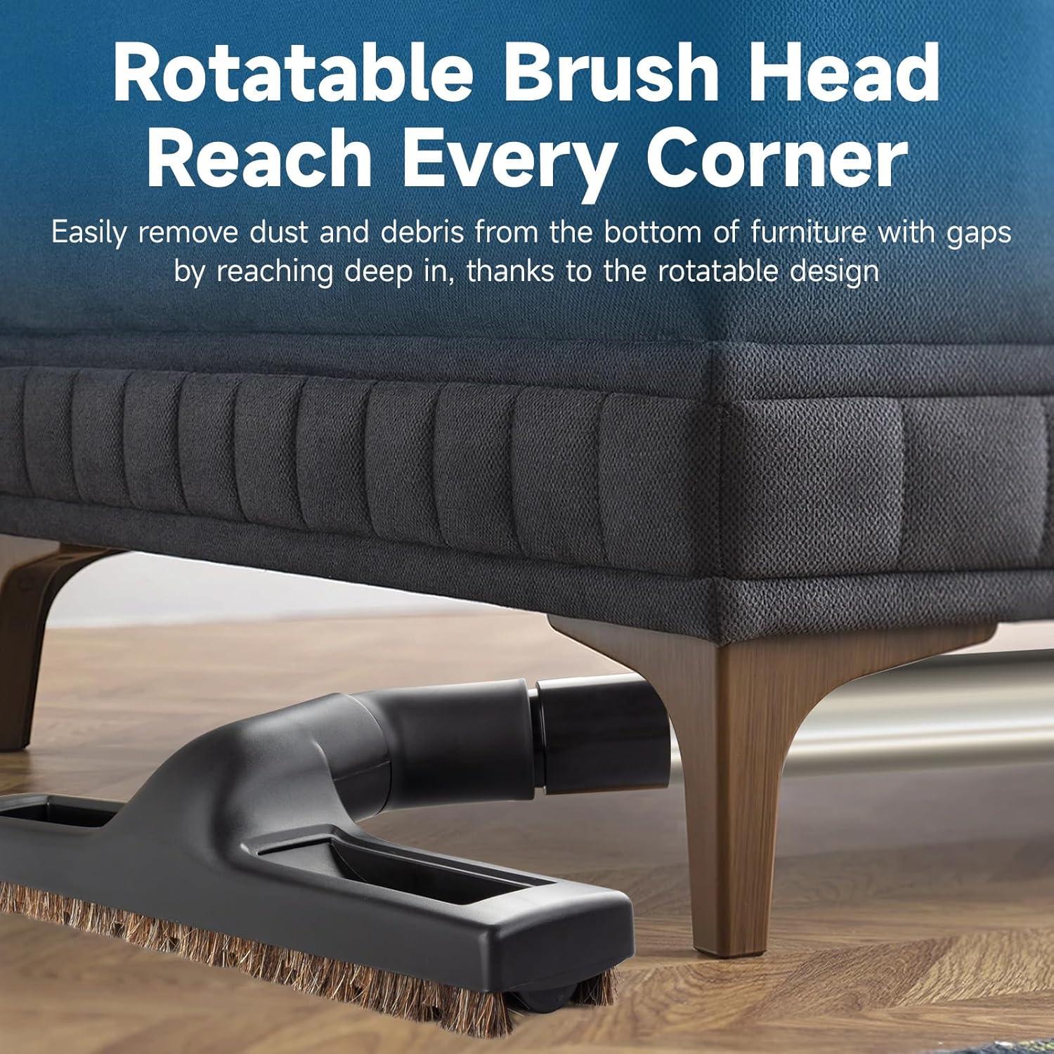 Cepillo de Aspiradora KEIFI 12" Universal 32mm con Adaptador