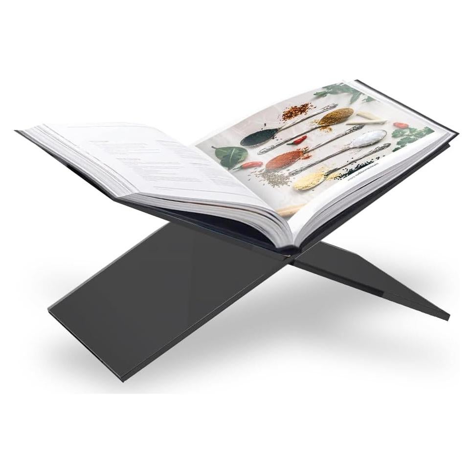 Soporte de Libro Acrílico Transparente Sarvo Kitchen 15.24x30.48cm