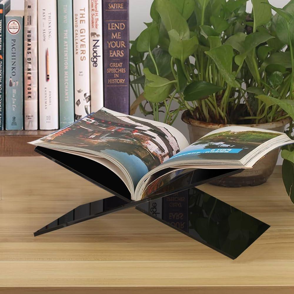 Soporte de Libro Acrílico Transparente Sarvo Kitchen 15.24x30.48cm