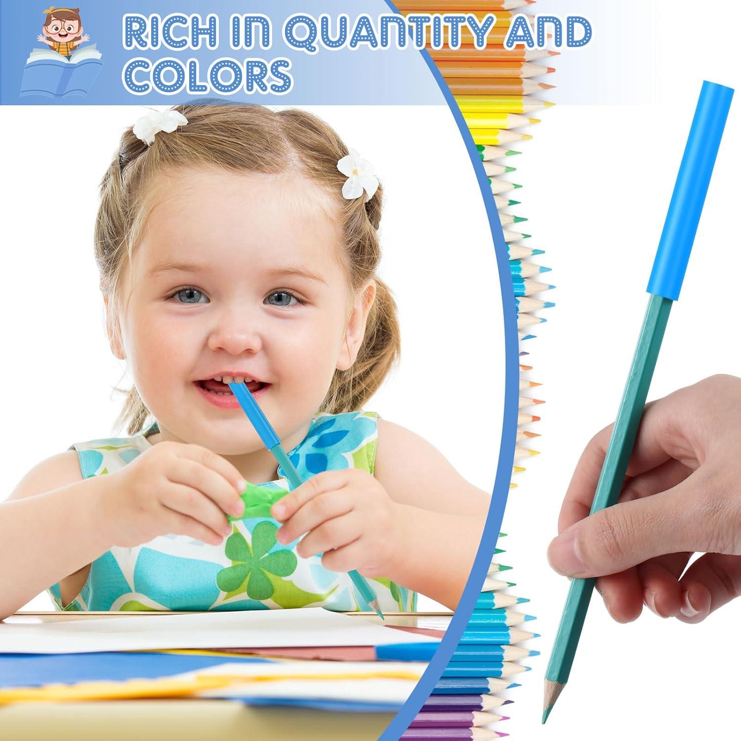 Toppers de Lápiz Masticables Tinlade 24 Pcs Silicona 6.6 cm