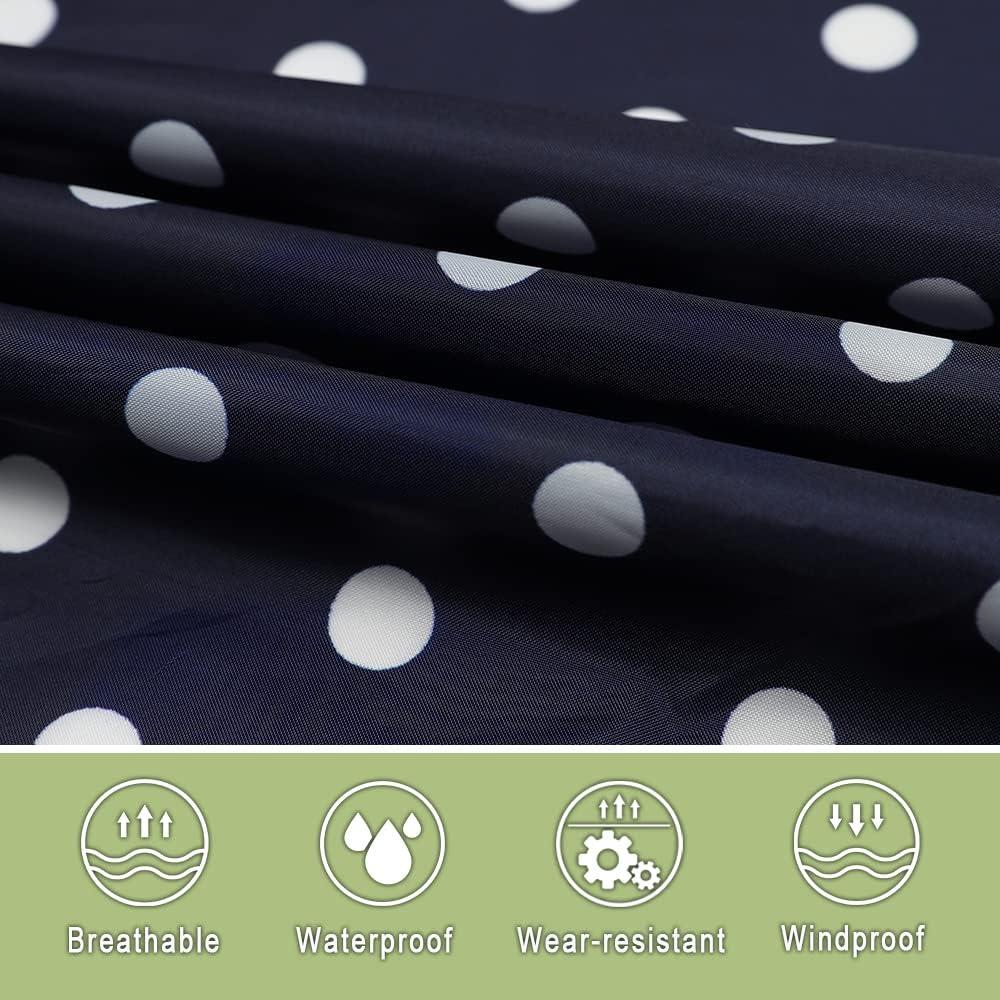 Poncho de Lluvia Impermeable POWINSUN Talla Única Azul