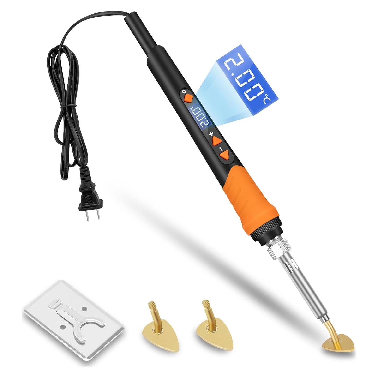 Mini Plancha para Manualidades K KERNOWO 180W Naranja