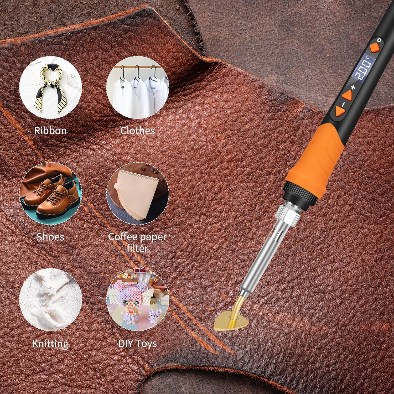 Mini Plancha para Manualidades K KERNOWO 180W Naranja