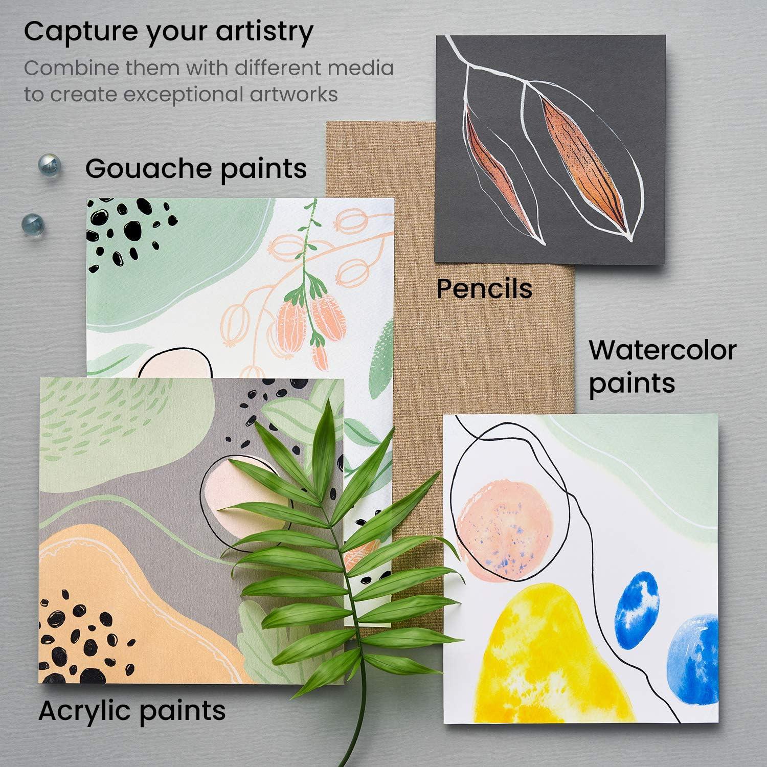 Marcadores de Pintura Acrílica Arteza, Paquete de 12 Negros