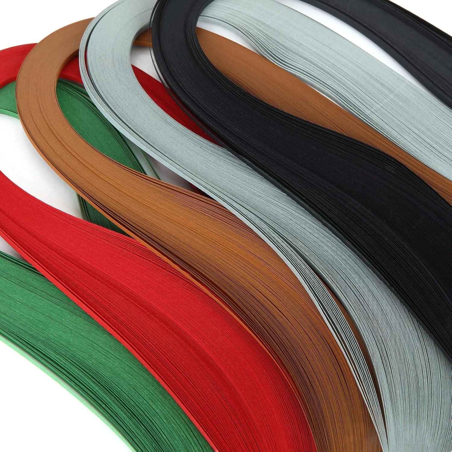Tiras de Papel para Quilling QTLCOHD 35 Colores 3mm 54cm
