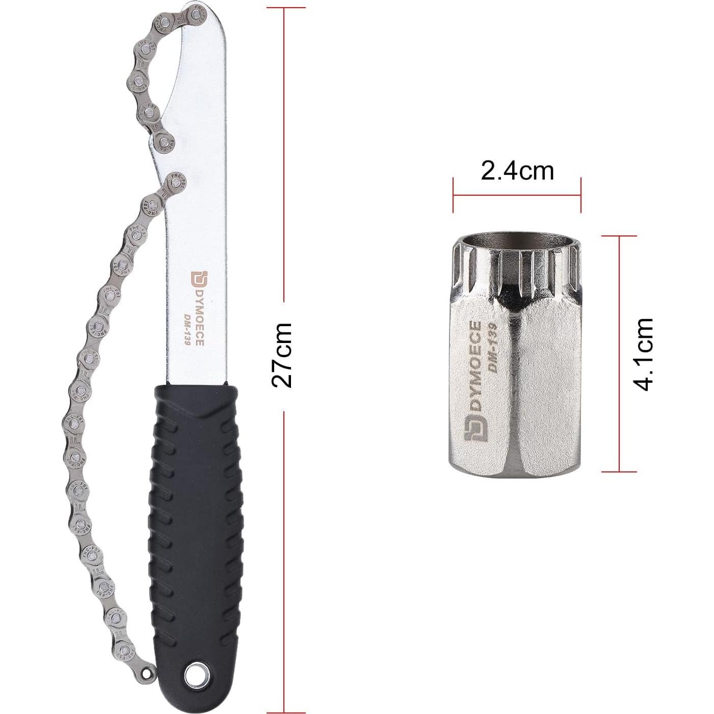 Kit de herramientas para bicicleta Dymoece - Extracción de cassette