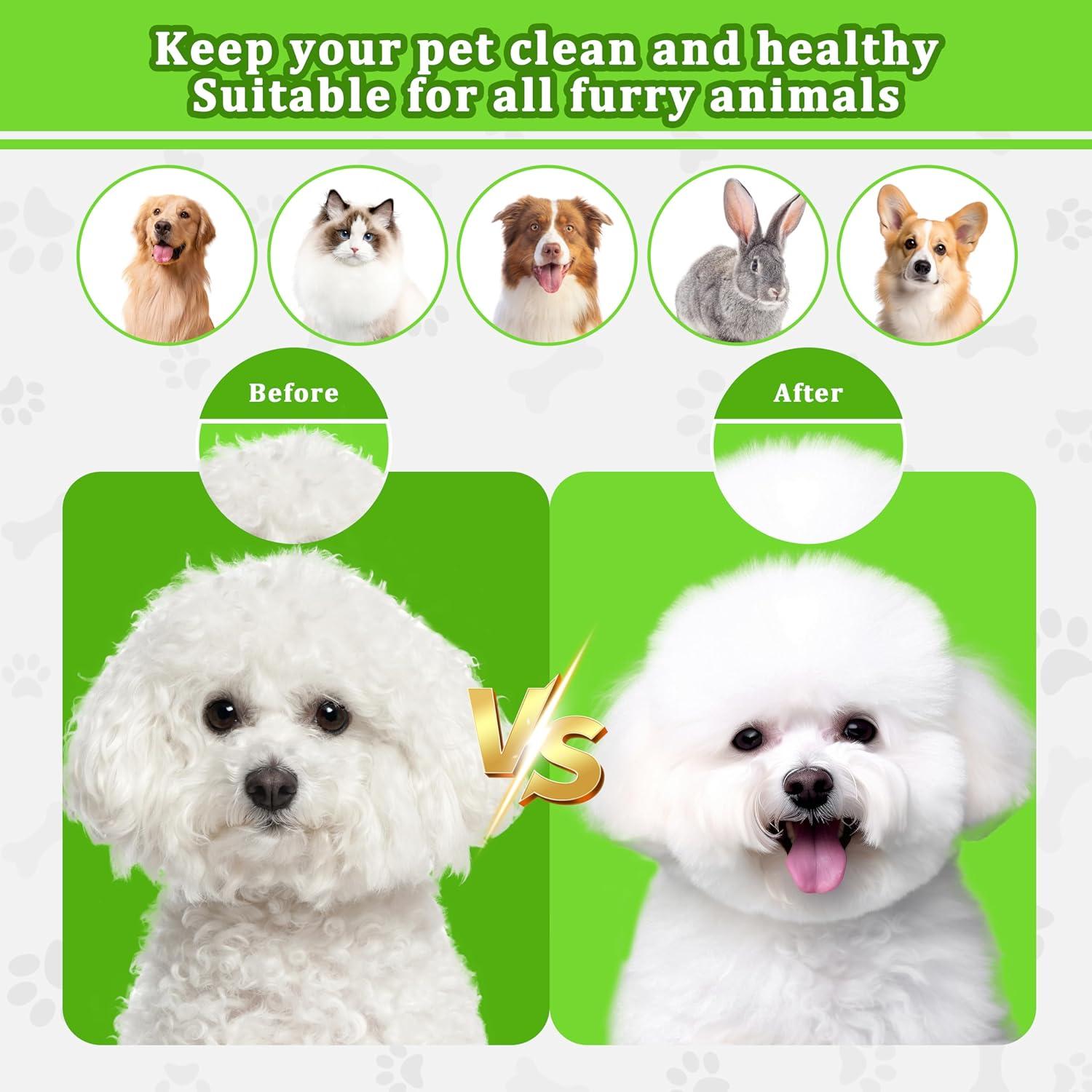 Cepillo Autolimpiante para Mascotas QianRuiDa - Pelo Largo y Corto