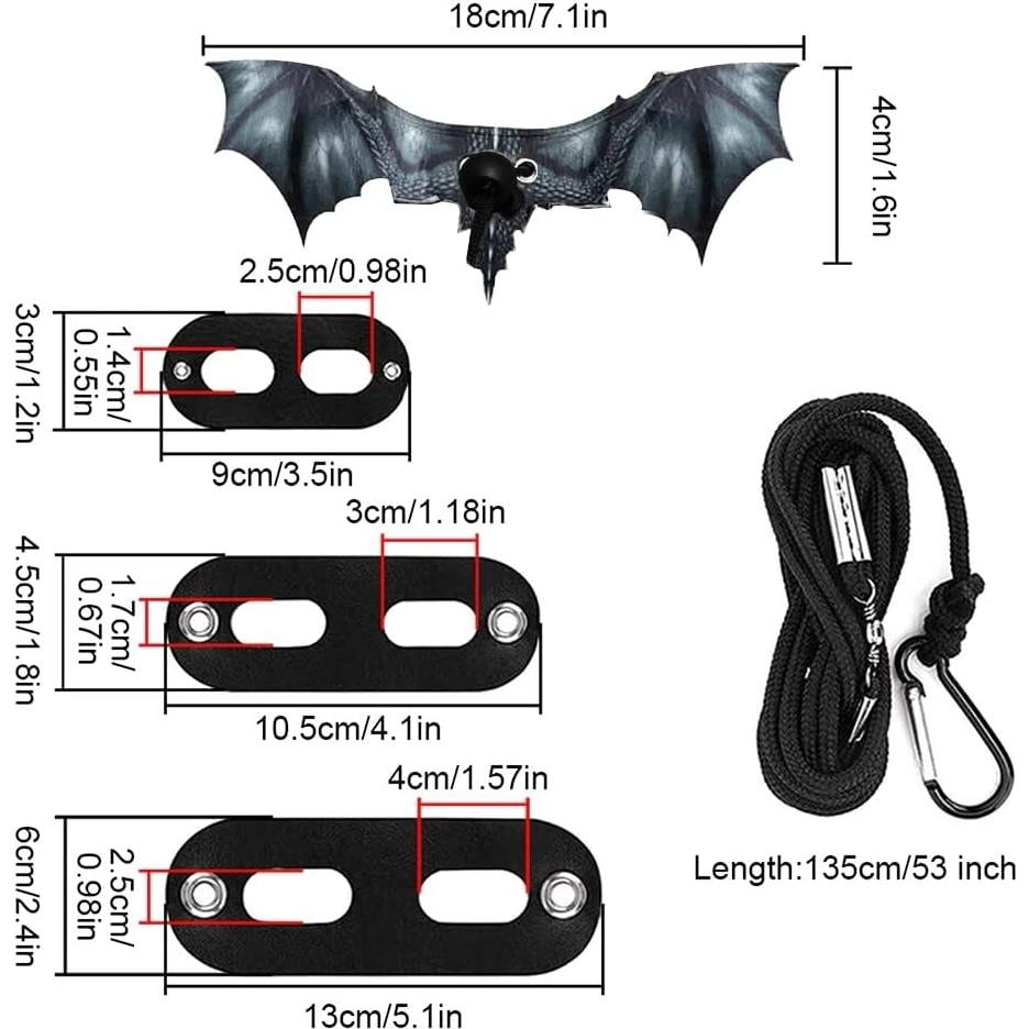 Arnés de Correa para Dragón Barbudo DONGKER Cuero Nylon Ajustable