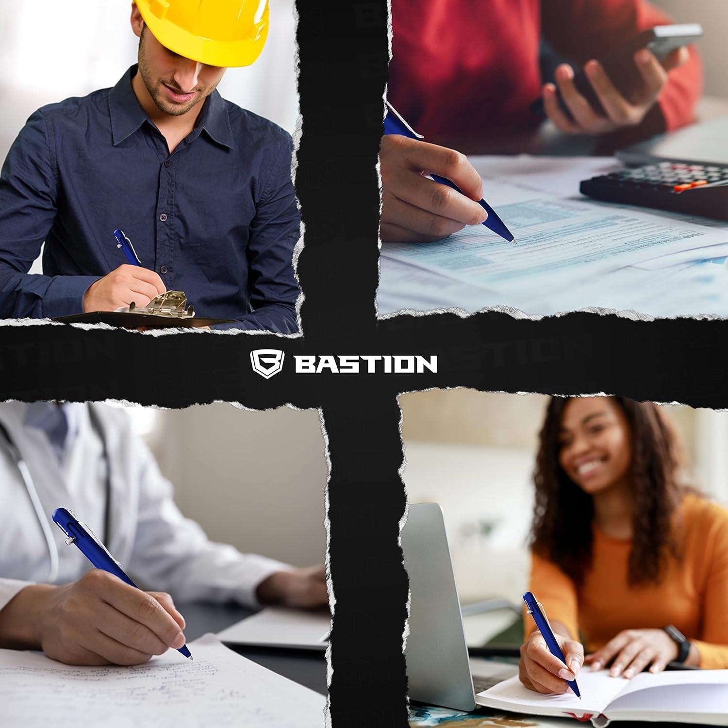 Bolígrafo BASTION Profesional de Aluminio Azul 0.5mm