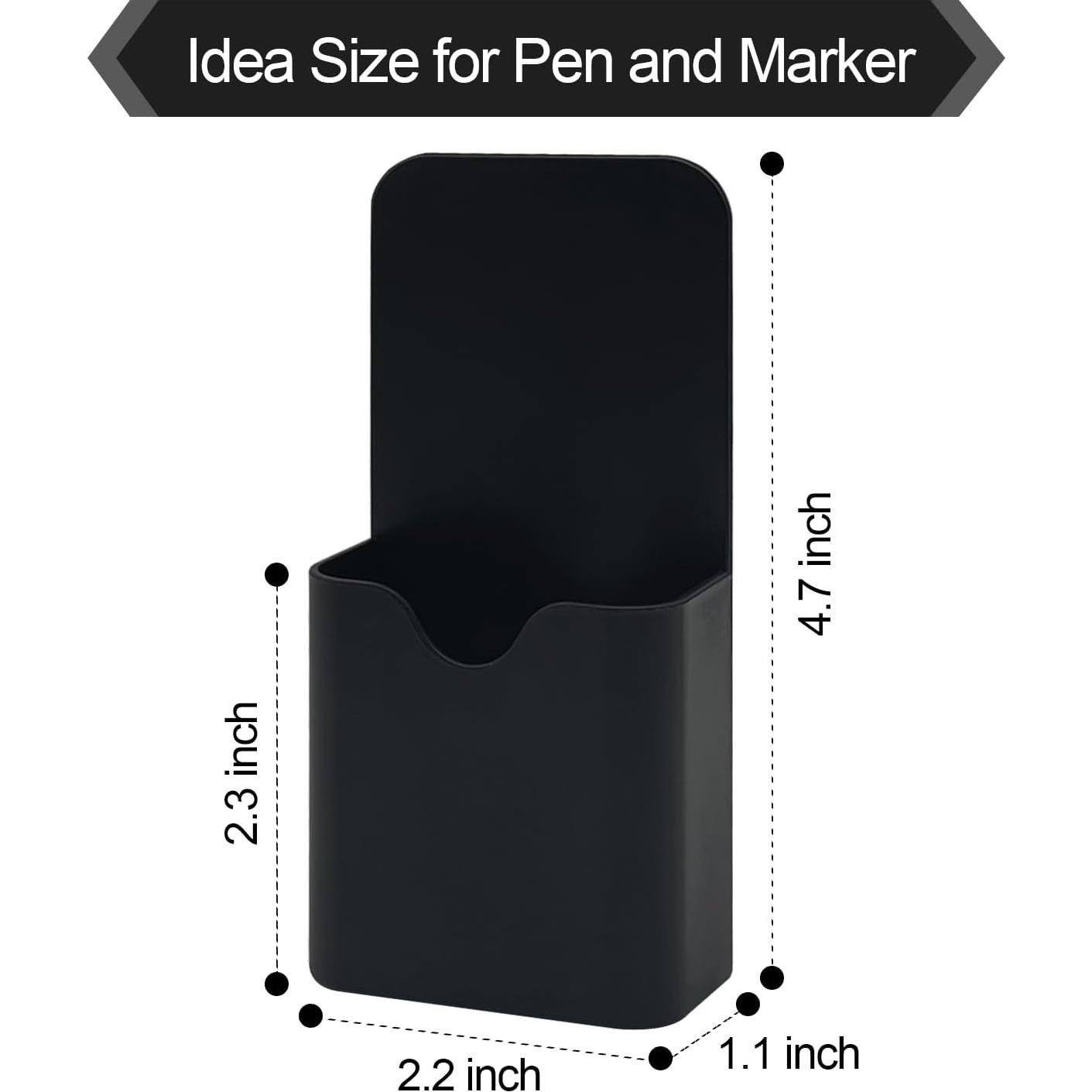 Soporte Magnético para Marcadores VieFantaisie - 2 Piezas Negro