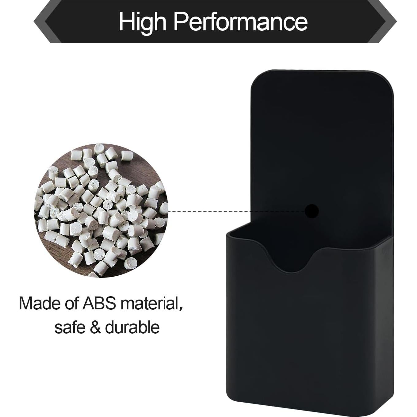 Soporte Magnético para Marcadores VieFantaisie - 2 Piezas Negro