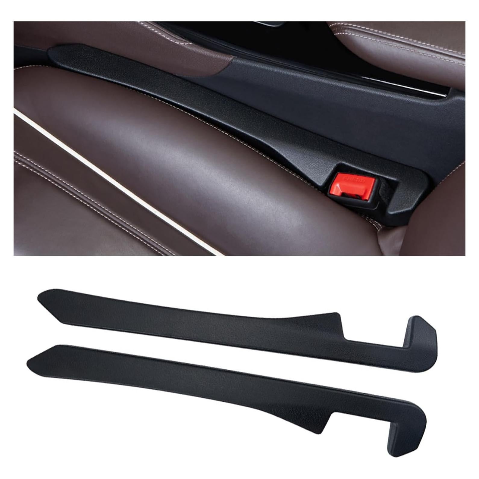 Relleno Espacio Asientos Coche Ongfuwu 2PCS Negro