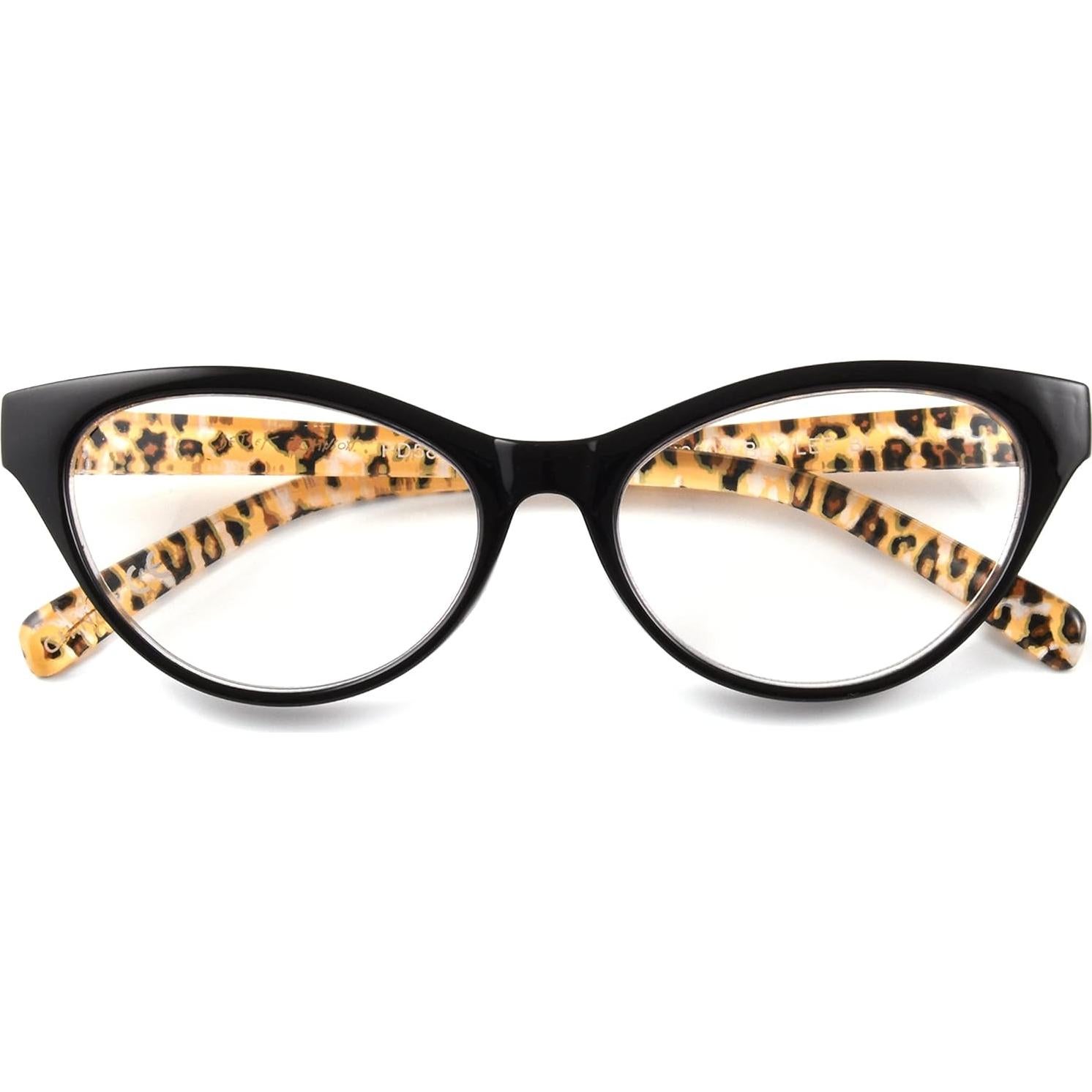 Gafas de luz azul Betsey Johnson Kai mujer 40mm guepardo