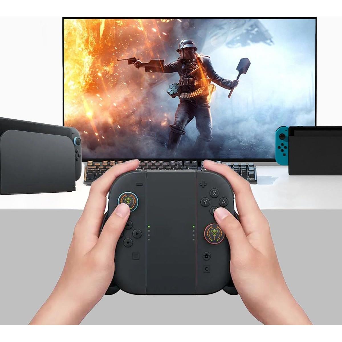 Tapas de agarre para pulgar Nintendo Switch 2 Sunmike 4 Pcs