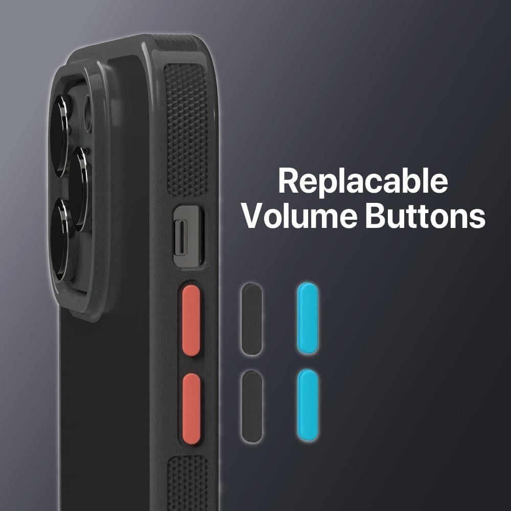 Funda BLACK+DECKER para iPhone 14, Protección Militar, Negro