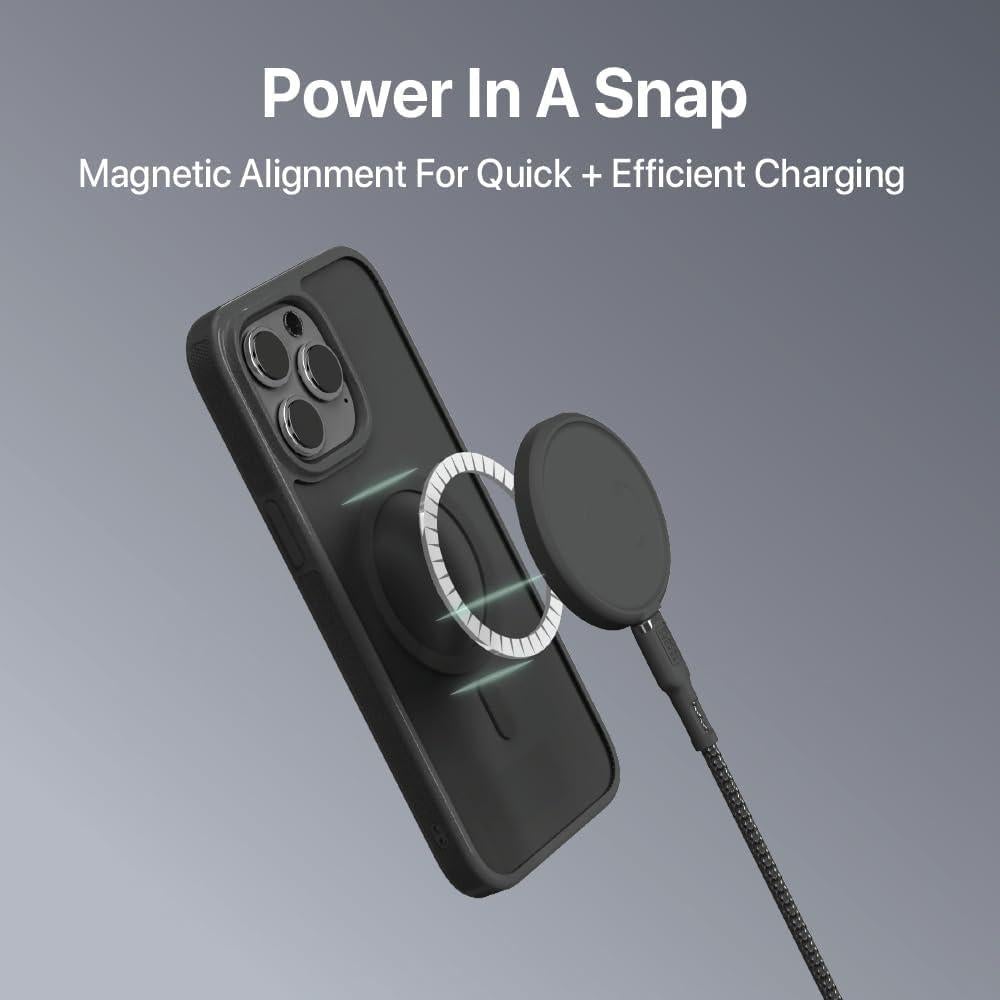 Funda BLACK+DECKER para iPhone 14, Protección Militar, Negro