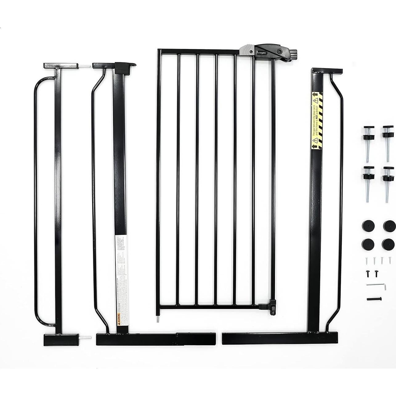 Puerta para Bebés Regalo Easy Step Extra Alta Negra 91.4 cm