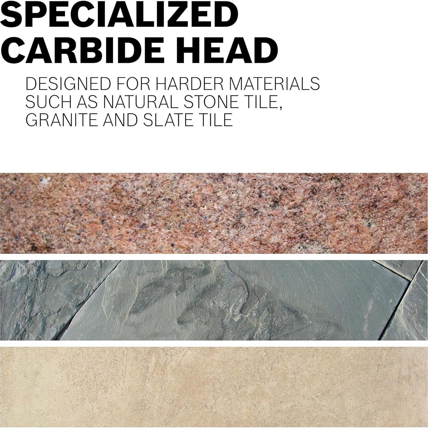 Bit de Azulejo de Piedra Natural Bosch NS600 1/2" Carburo