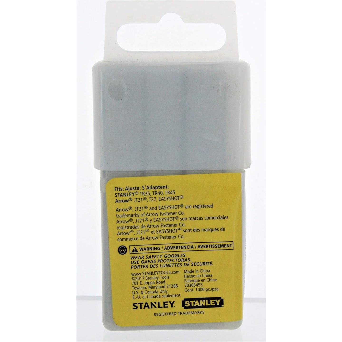 Grampas de Uso Ligero Stanley 0.95 cm - 89.86 g