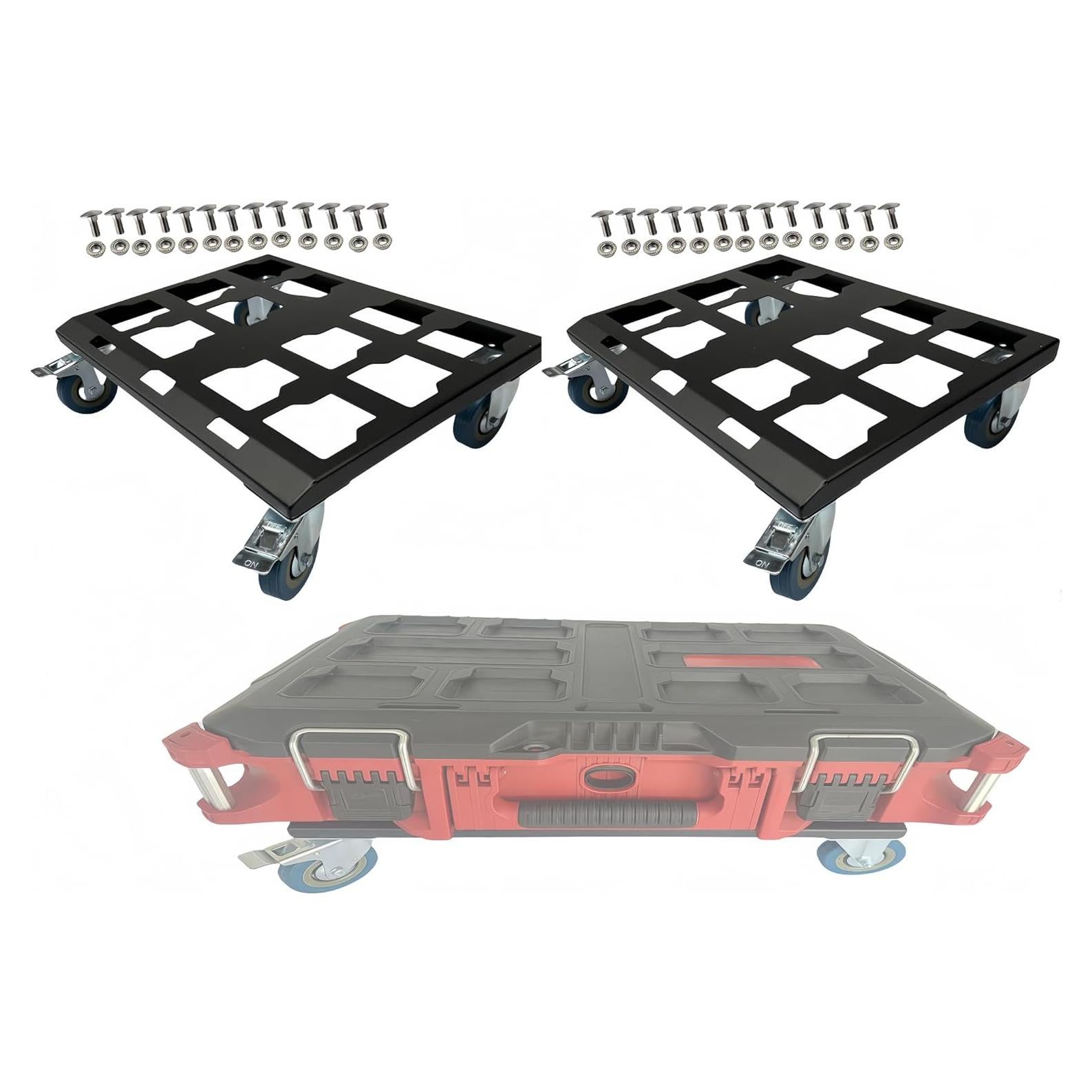 Carro Dolly de Herramientas NyVoozy para Milwaukee Packout 136kg