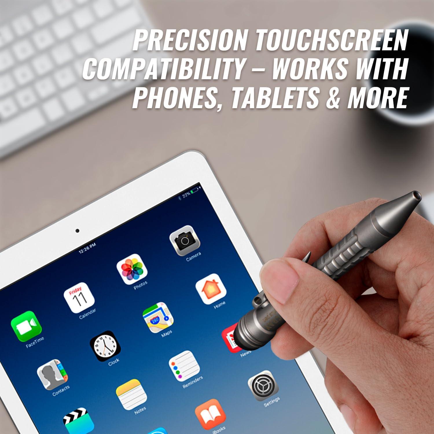 Bolígrafo Mini TACRAY de Titanio con Stylus y Recarga LAMY