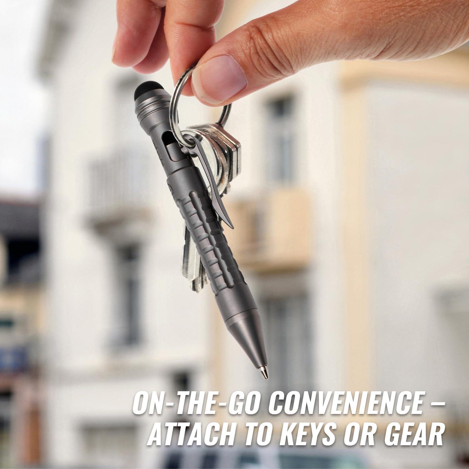 Bolígrafo Mini TACRAY de Titanio con Stylus y Recarga LAMY