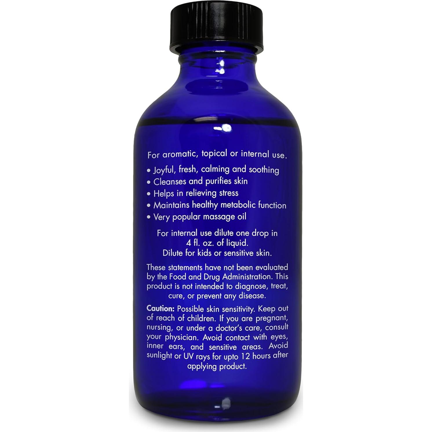 Aceite Esencial de Bergamota 100% Puro Zongle Therapeutics 113 g